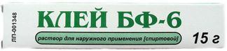 Клей БФ-6 медицинский 10 г (Тульская ФФ)