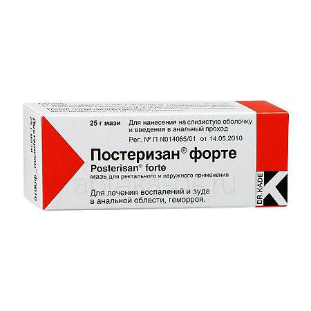 Постеризан форте мазь 25 г