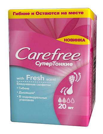 Carefree Прокладки Cotton Feel Fresh № 20