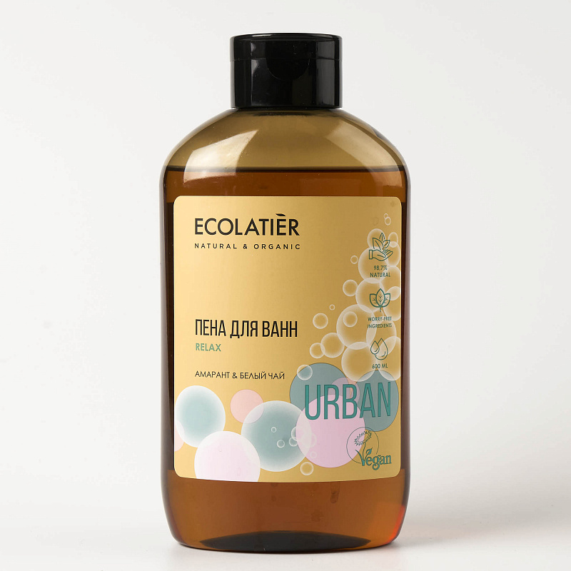 Ecolab Ecolatier Urban Пена для ванн Амарант&Белый чай 600 мл