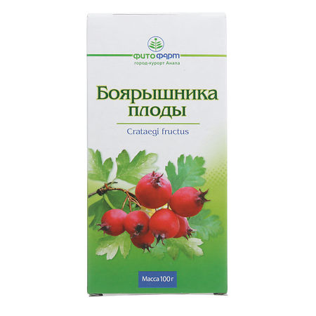 Боярышника плоды 100 г (Фитофарм)