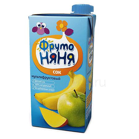 Фруто Няня сок Мультифрукт 200 мл