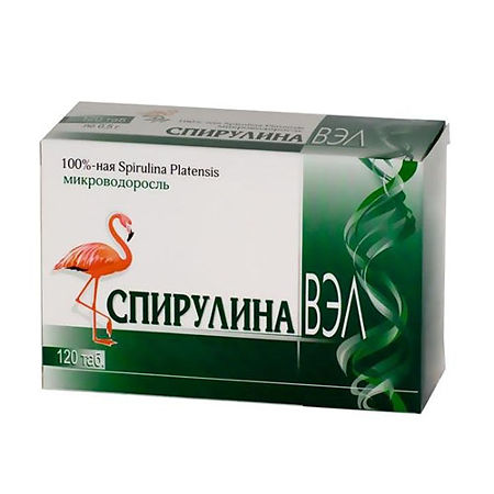 Спирулина ВЭЛ тб № 120