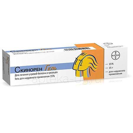 Скинорен гель 15% 15 г