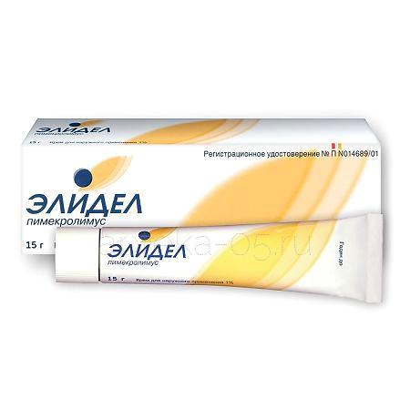 Элидел крем 1%  15 г