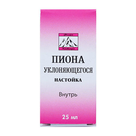 Пиона уклоняющегося настойка 25 мл (Флора Кавказа)