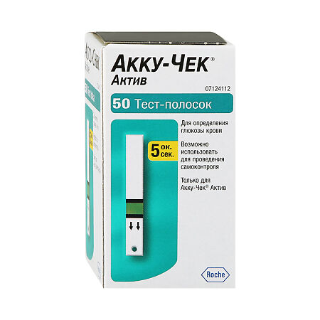 Тест-полоски Accu-Chek Aktiv №   50