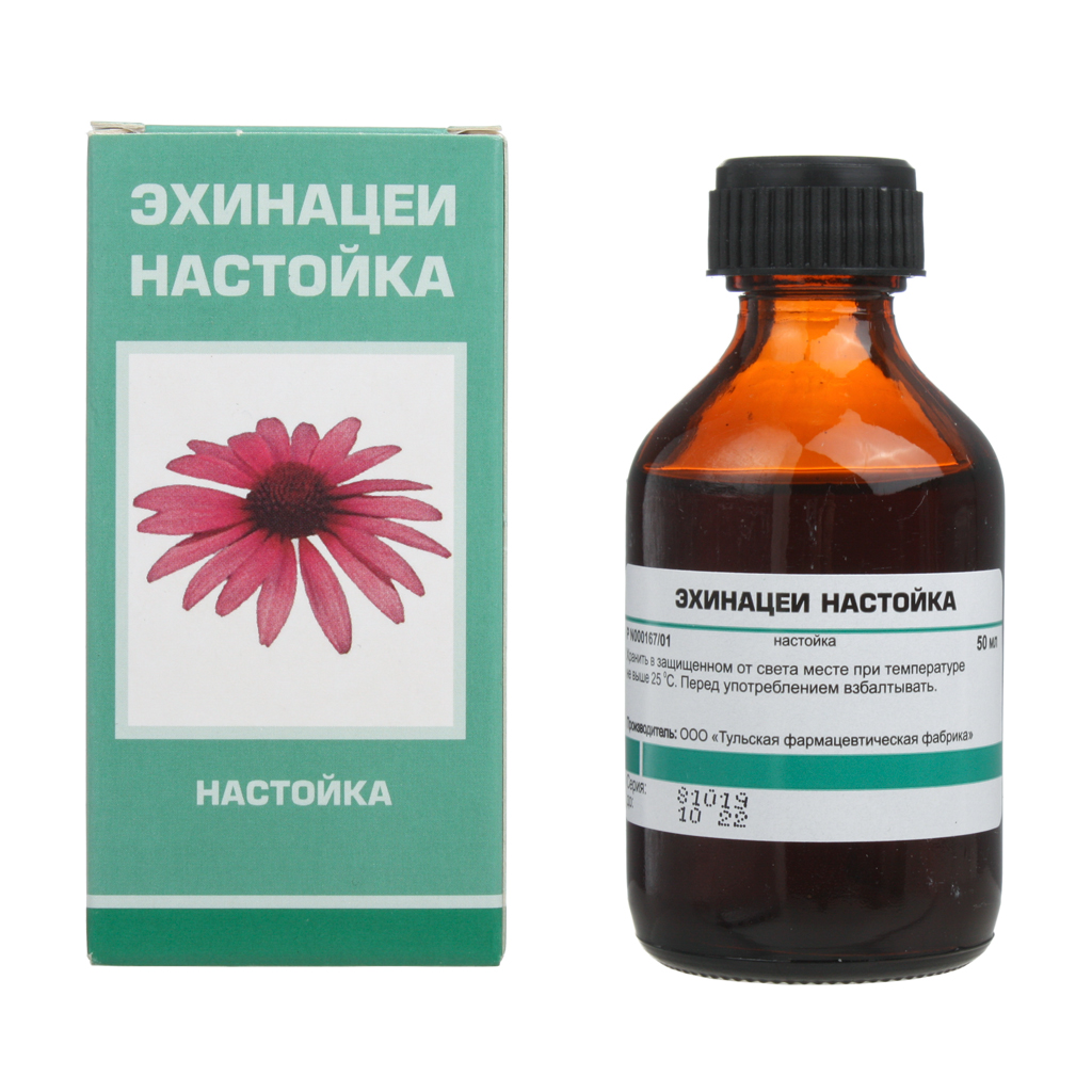 Эхинацеи настойка 50 мл (Тульская ФФ)