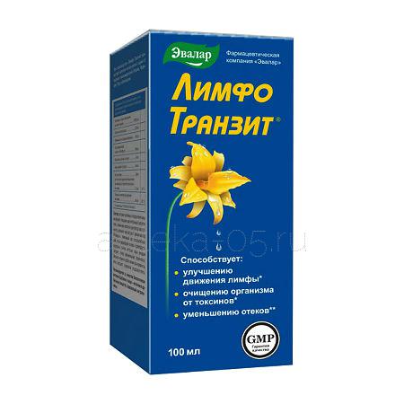 Транзит ЛимфоТранзит (лимфодренж, снятие отеков) 100 мл (Инфамед)