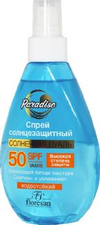 Флоресан259 Пальмовый Рай SPF50+ спрей солнцезащитный 160 мл