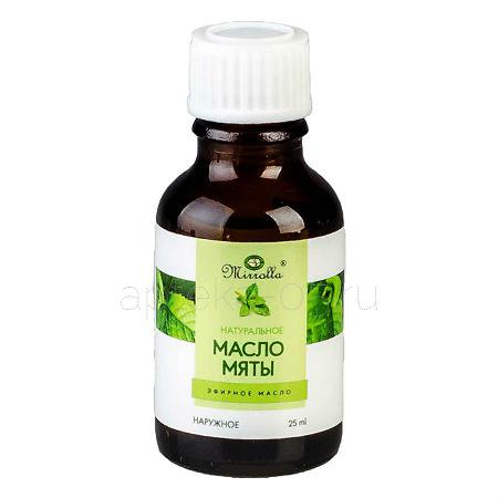 Мяты масло 25 мл (Мирролла)