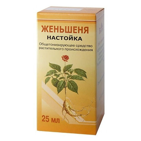 Женьшеня настойка 25 мл (Вифитех)