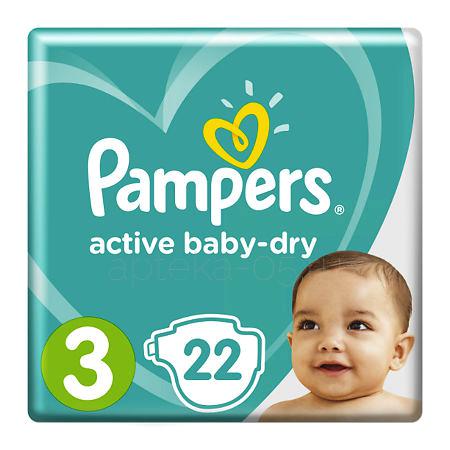 Pampers Подгузники Active Baby-Dry Midi (5-9/6-10 кг) № 22