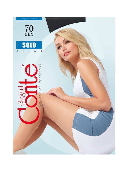 Колготки Conte Solo 70 XL (10/80) (5, nero)