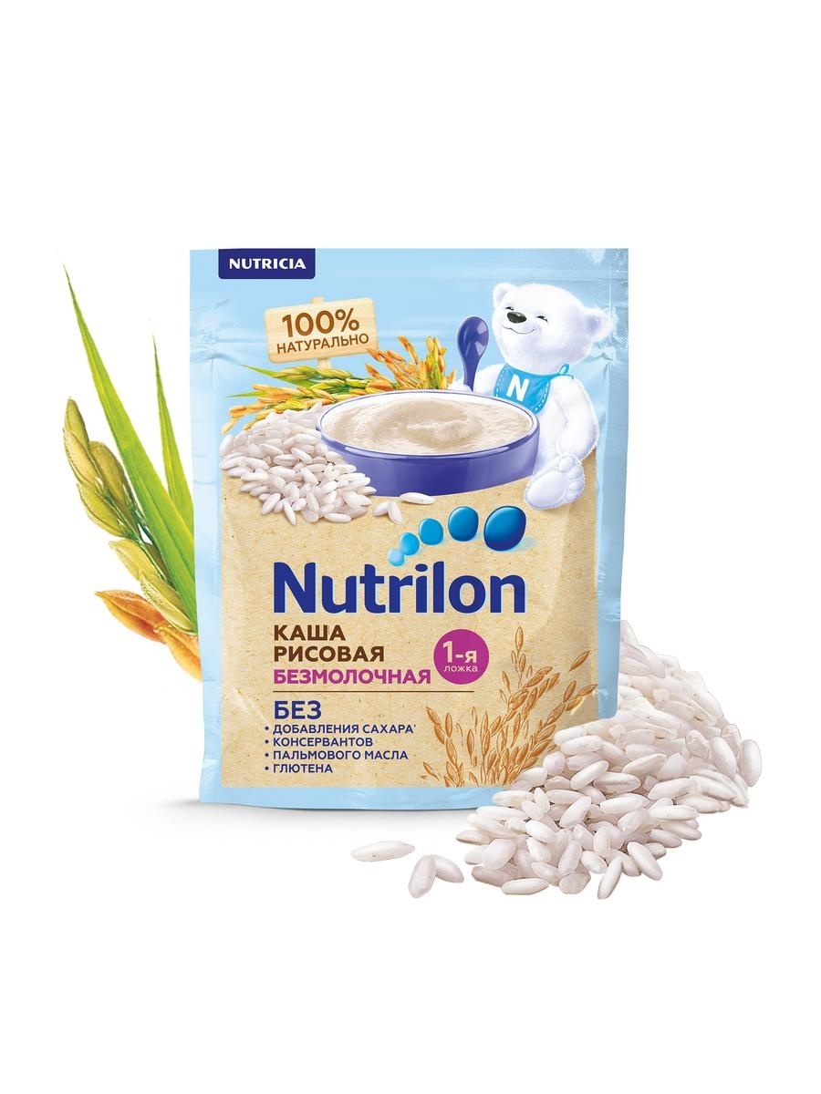 Нутрилон безмолочная каша рисовая 180 г
