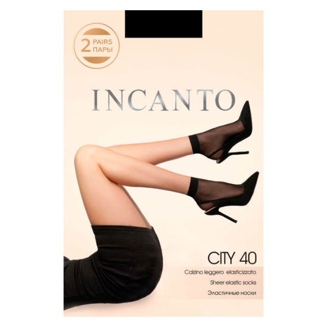 Носки Incanto City 40 (unica, nero)