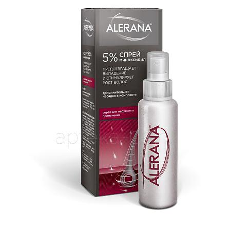Алерана спрей 5% 60 мл № 3