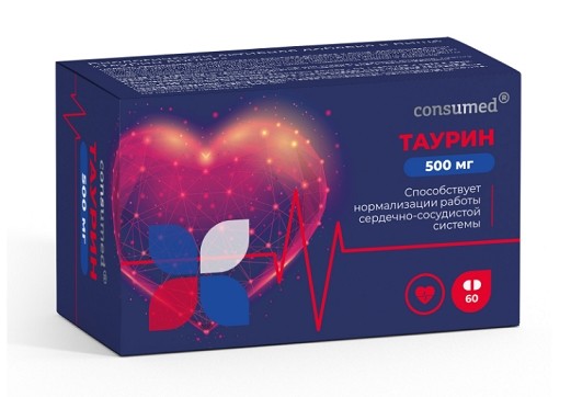 Консумед Таурин 500 мг капс № 60