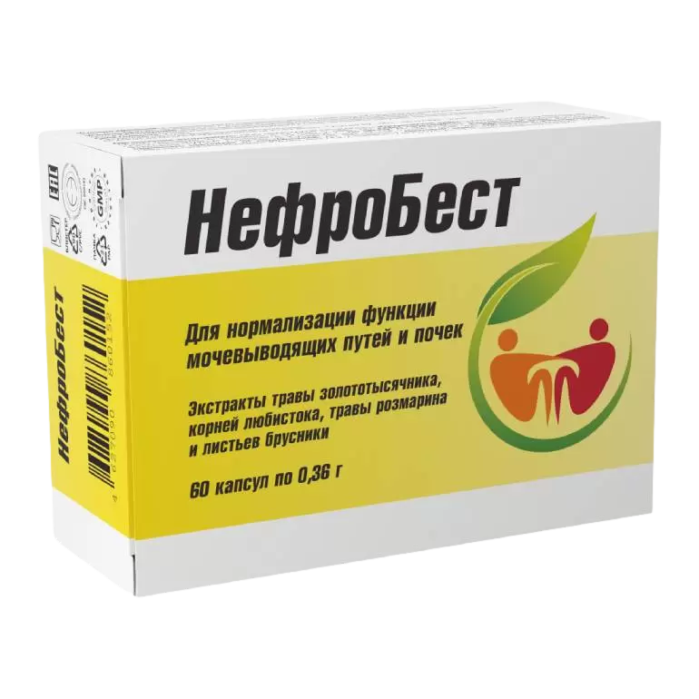 Нефробест капс 360 мг № 60