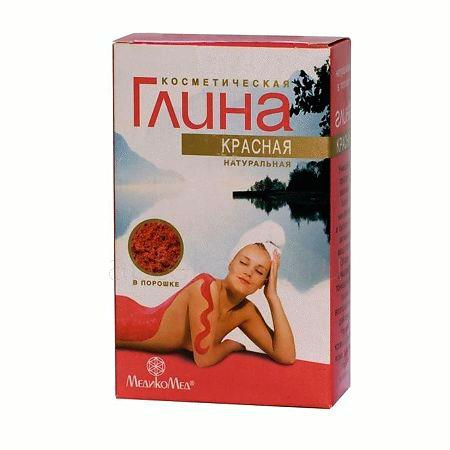 Глина красная косметическая 100 г