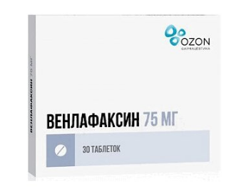Венлафаксин тб 37,5 мг № 30 (Озон)