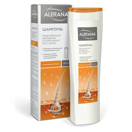 Алерана шампунь Интенсивное питание 250 мл