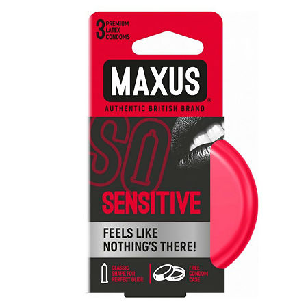 Презервативы Maxus  Ultra Thin (ультратонкие) №  3 ж/к
