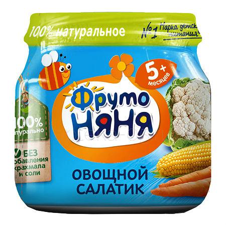 Фруто Няня Пюре Овощной салатик 80 г