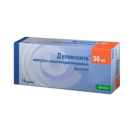 Дулоксента капс 30 мг № 14