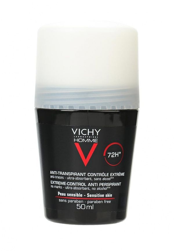 Vichy HOMME Дезодорант пр. избыт. потоотделения 50 мл