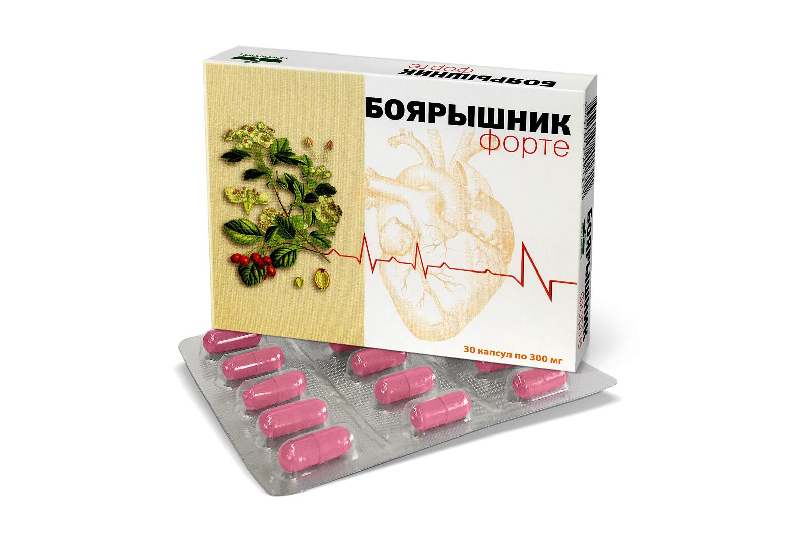 Боярышник Форте капс № 30