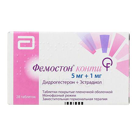 Фемостон тб 1/5 мг Конти № 28