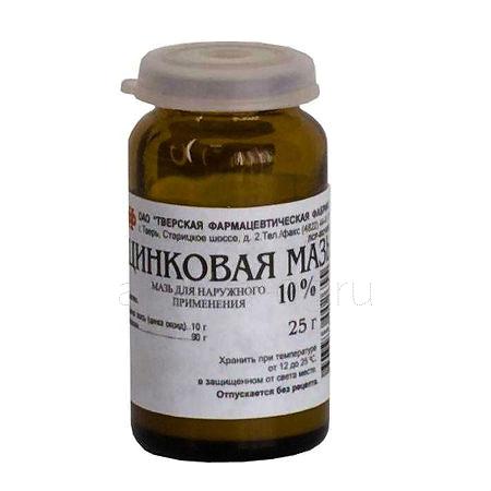Цинковая мазь 25 г (Тверская ФФ)