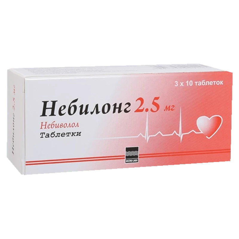 Небилонг тб 0,0025 № 30