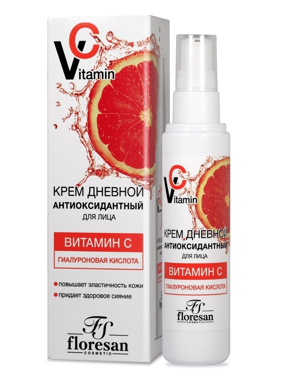 Флоресан 670 VitaminC Крем для лица дневной антиоксидантный 75 мл