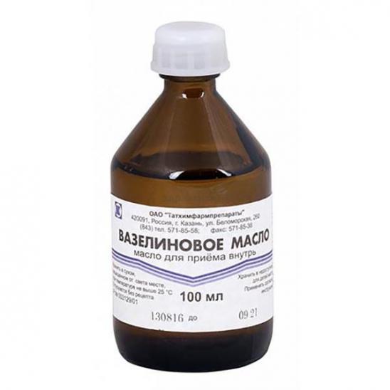 Вазелиновое масло фл 100 мл (Биолайн)