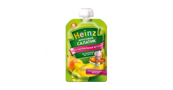 Heinz пюре Фруктовый салатик  90 г