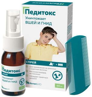 Педитокс (средство педикулицидное) фл 60 мл