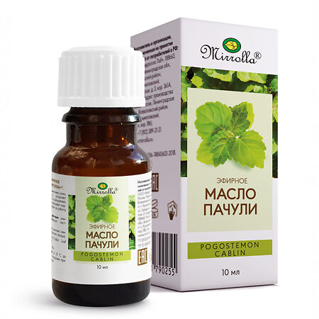 Пачули масло фл 10 мл (Мирролла)
