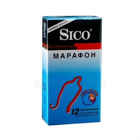 Презервативы Sico Marafon (с анестетиком) №  12