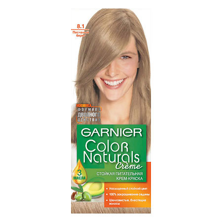 Garnier Краска для волос Color Naturals 8.1 песчаный берег