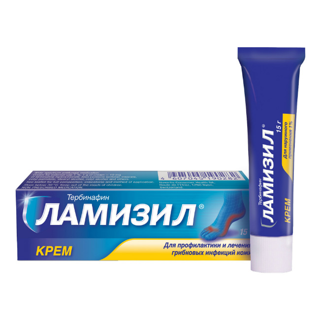 Ламизил крем 1% 15 г
