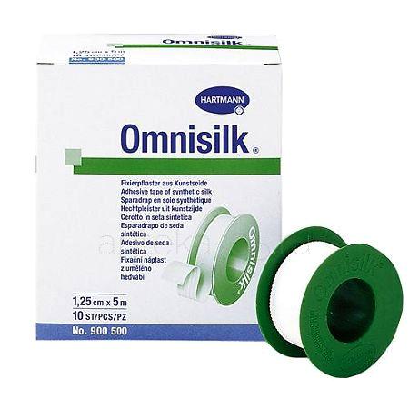 Хартманн Лейкопластырь рулон "Omnisilk" из шелка  5мх1.25см белый