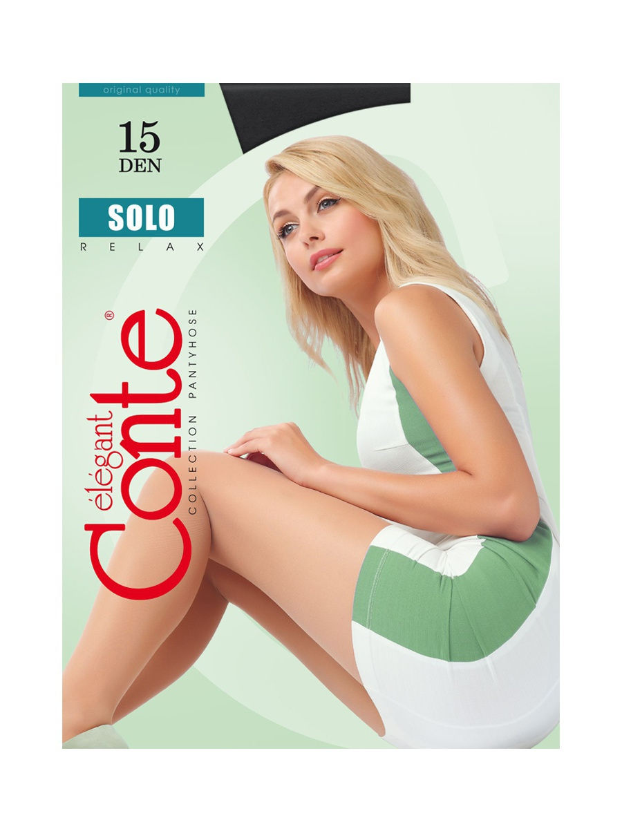 Колготки Conte Solo 15 (12) (2, nero)