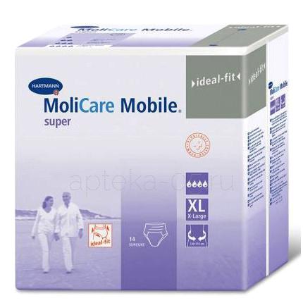 Хартманн Подгузники-трусики MoliCare Mobil при недержании р. XL № 14