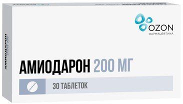 Амиодарон тб 200 мг № 30 (Озон)