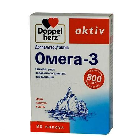 Доппельгерц Актив Омега-3 капс №  80
