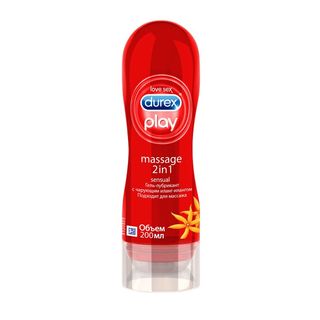 Гель-смазка "Durex" Массаж 2в1 Sensual с иланг-илангом 200 мл