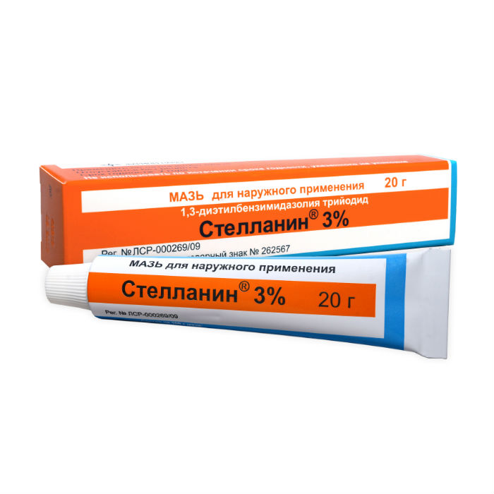 Стелланин-ПЭГ мазь 3% 20 г