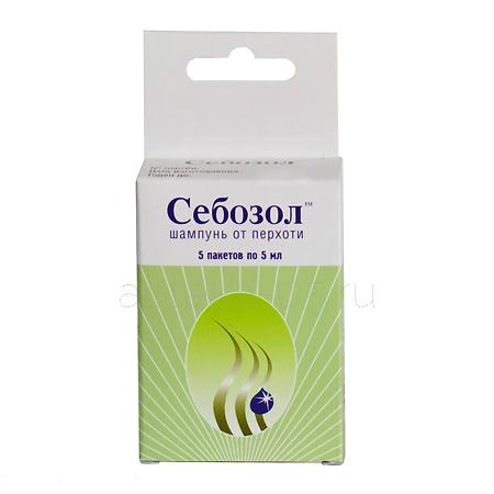Себозол шампунь пак 5 мл № 5